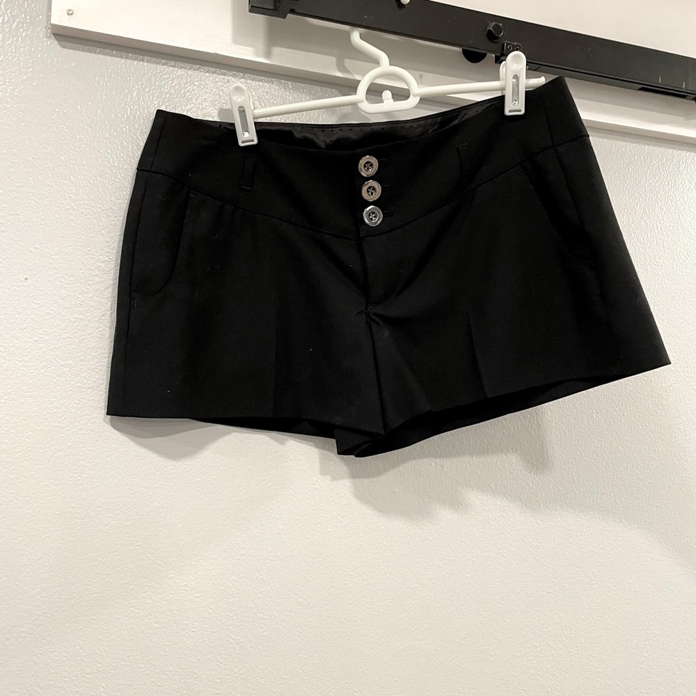 Millard Fillmore Black Dressy Shorts Sz 28